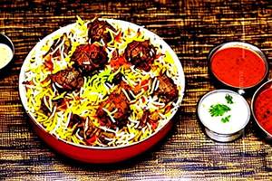 Mutton Dum Biryani - Family