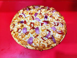 Spiced Double Paneer Pizza