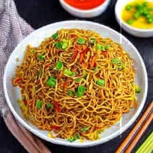 Golden Chicken Canton Noodles
