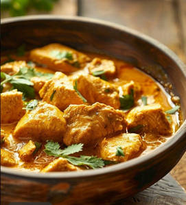 Kadai Chicken With Rice