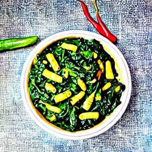 Baby Corn Palak