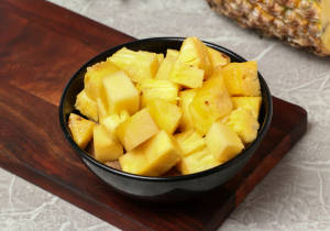 Fresh Pineapple Fruit Bowl