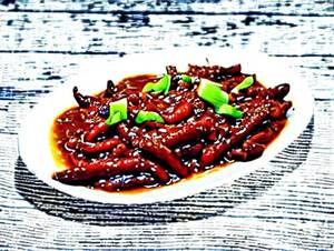Soyabin Chilli (Gravy)