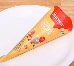 Butterscotch cone ice cream [110 ml]