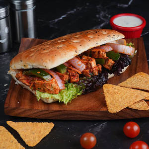 Chicken Tikka Sandwich With Ranch Yoghurt