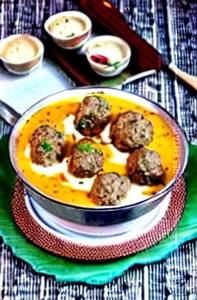 Sweet malai kofta