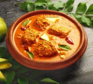 Goan Mango Coconut Fish Curry.