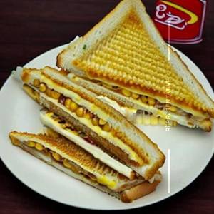 Special Corn Cheese Sandwich