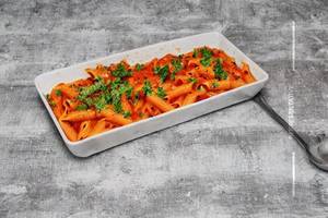 Chicken Red Sauce Pasta [Pan Fried]