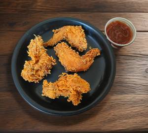 Chilli Garlic Juicy Wings (4Pcs)