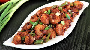Prawn Manchurian