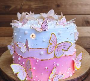 Buuterfly Cake (Strawberry)