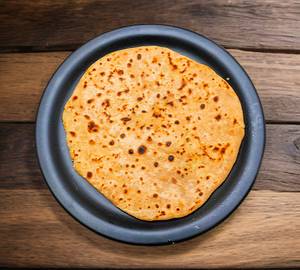 Aloo paratha with chini paratha