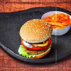Tandoor Paneer Spicy Burger