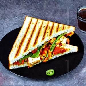 Spicy Schezwan Paneer Sandwich