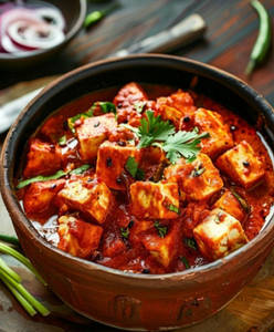 Kadai Paneer With Rice