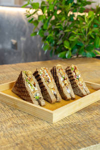 Mushroom Cheese Sandwich