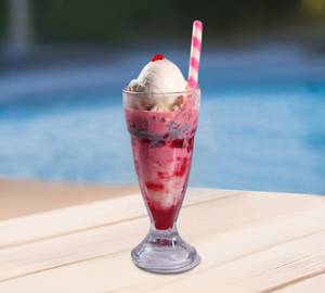 Rose gulkand kulfi falooda