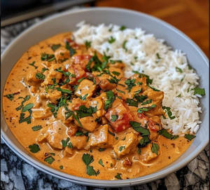 Butter Chicken With Rice