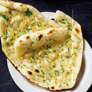 Butter cheese naan