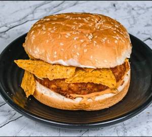Tandoori cheese burger
