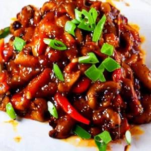 Mushroom Chilli