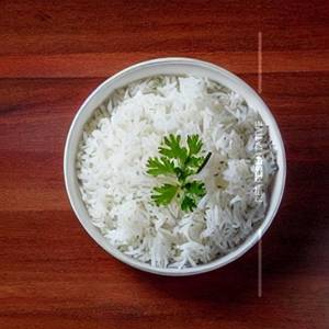 Steamed rice full
