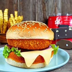 Cheese Lava Burger
