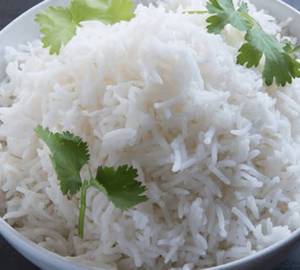 Plain rice