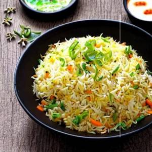 Schezwan Double Egg Rice 