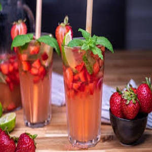Strawberry Mint Mojito