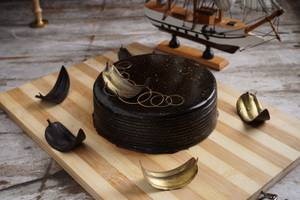 Chocolate Truffle Cake [Eggless]