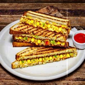 Cheese Corn Tandoori Sandwich