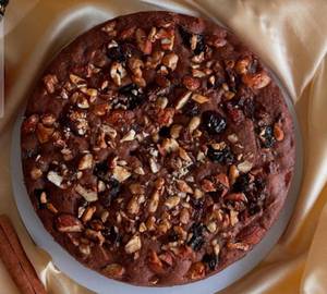 Freshly Baked Plum Cake [500 G]. Soaked In Liquor And Wine