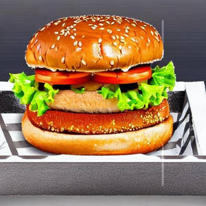 Potato Pan Burger