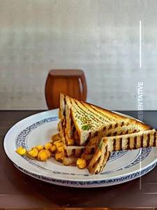 Paneer Corn Pepper Sandwich