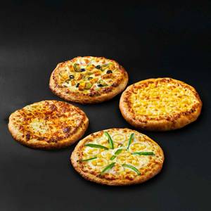 4 Veg Napoli Pizzas (8" Each)