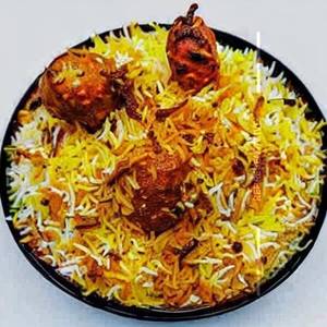Kolkata dum biryani [paneer] (Half)