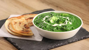 Jain Palak Paneer