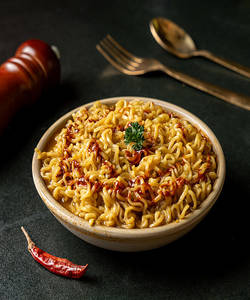 Bhut Jolokia Maggi (spicy)