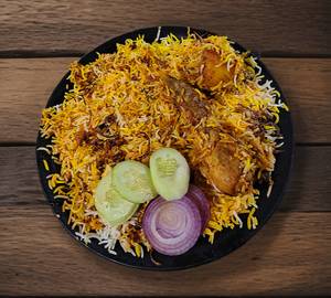 Egg chicken biryani