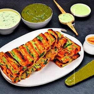 Cheese Chutney Tandoori Sandwich