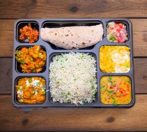 Chicken maratha thali