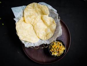 Poori With Mix Vegetable