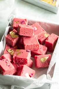 Roasted Lal Burfi