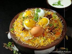 Egg biryani