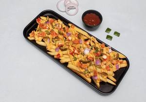 Chicken Tikka Loaded Fries