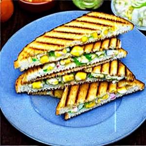Paneer Corn Sandwich