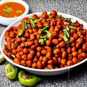 Chilli Chana Garlic