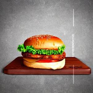 Veg overloaded burger 